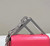 Fendi 7AS173 Fendi First Sight Red leather Nano bag