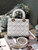 Dior Small Lady My ABCDior Bag Lambskin M0538 White