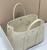 Hermes Beige Clemence Garden Party 30cm Bag H239042
