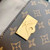 LV M46055 Louis Vuitton Cluny Mini Handbag Black Shoulder Strap