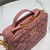 Dior S5140 Caro Box Bag Pink Quilted Macrocannage Calfskin