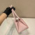 Prada 1BA368 Leather mini-bag Bag Pink