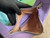 Gucci 699514 GG Marmont half-moon-shaped mini bag Lilac purple