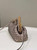 Fendi 8BP129 First Small Nude and Light Purple braided leather bag 80103