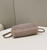Fendi 8BP129 First Small Nude and Light Purple braided leather bag 80103