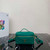Prada 1BH202 Leather Mini Bag Green