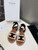 Celine 352402248C Women's Lympia Flat Strap Sandals C22482