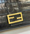 Fendi 8BR600 Baguette Medium Crocodile leather 8628 bag Black