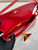 Prada 1BD345 Brushed Patent leather shoulder bag Red
