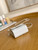 Chanel AP3020 Clutch with chain lambskip gold tone metal White