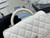 Chanel AP2844 Wallet on chain Lambskin bag with top handle Light gold White