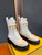 Fendi Women Shoes 8T8355AKY6F1IEM Fendigraphy White leather biker boots 193216