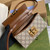 Gucci 652683 Padlock Mini Bag Black and brown