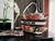Dior M1328 Hat Basket Bag Red Le Coeur des Papillons Embroider