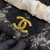 Chanel AS3564 MAXI HOBO BAG Wool Tweed & Gold-Tone Metal Black & Gray