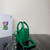 Prada 1BA359 Small Padded Prada Soft Nappa Leather Bag Green