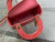 Dior M0505 Mini Dior Lady Bag Red Cannage Crocodile Gold