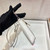 Prada 1BH185 Mini Cleo BRUSHED Leather White