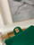 Chanel AS3829 Mini Flap Chain Bag Green Calfskin Gold