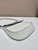 Prada 1BD311 Cleo brushed leather shoulder bag with flap White