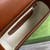 Gucci 675923 embossed leather shoulder UD0FT Bag Brown