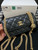 Chanel A68341 Flap Classic Bag Woc Camellia Lambskin Black