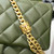 Chanel AS3609 Flap Bag Lambskin Lambskin & Gold-Tone Metal Green