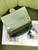 Chanel AS3609 Flap Bag Lambskin Lambskin & Gold-Tone Metal Green