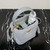 Prada 1BA373 Prada Panier shearling mini-bag Gray