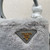Prada 1BA373 Prada Panier shearling mini-bag Gray