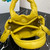 Prada 1BA359 Small Padded Prada Soft Nappa Leather Bag Yellow