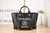 Chanel AS3257 Small Shopping Bag Calfskin Black