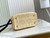 LV M55011 Louis Vuitton Capucines BB Handbag Straw Leather Beige Black