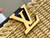 LV M55011 Louis Vuitton Capucines BB Handbag Straw Leather Beige Black