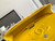 Chanel A01112 Flap Classic Handbag Tweed beads& Silver-Tone Metal Yellow