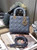 Dior Small Lady My ABCDior Bag Lambskin M0538 Blue