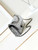 Chanel 24SS A01112 Flap Classic Handbag Large diamond inlaid Silver