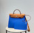 Hermes H082835CKAC Herbag Zip 31 Bag in Black Hunter Leather and Canvas H60040