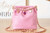 Chanel AS3793 Small Bucket Bag Lambskin Resin & Gold-Tone Metal Pink