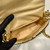 Prada 1BD329 Satin mini-bag with crystals Gold