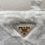 Prada 1BA373 Prada Panier shearling mini-bag White