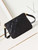Chanel AS4743 Hobo Handbag Shiny Calfskin & Gold-Tone Metal Black