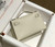 Hermes Mini Kelly Pouchette Swift Leather clutch bag Silver H230255