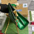 Gucci 702200 GG matelassé leather shoulder bag Bright green