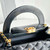 Chanel AS4416 Mini  Shopping Bag shiny aged Calfskin gold tone metal Black