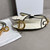 Dior S5685 Micro Saddle Bag With Strap Scarlet White Goatskin