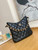 Chanel AS3631 2022 new hippie underarm Hobo bag shoulder bag Black