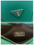 Prada 1NQ043 Triangle leather pouch Lake Blue
