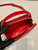 Prada 1BH206 Odette patent leather mini-bag Red
