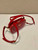 Prada 1BH206 Odette patent leather mini-bag Red